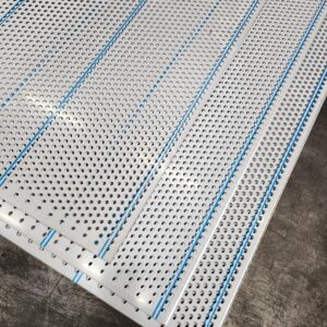 Aluminium geperforeerd R5T8 geanodiseerd - Afbeelding 2
