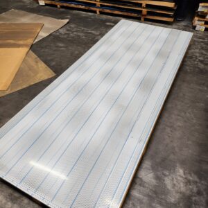 Aluminium geperforeerd R5T8 geanodiseerd - Afbeelding 3